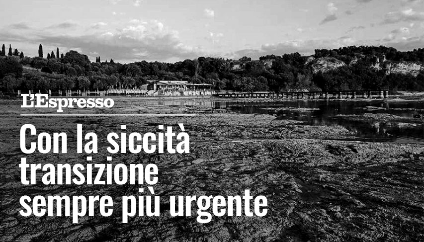 Con la siccità transizione sempre più urgente