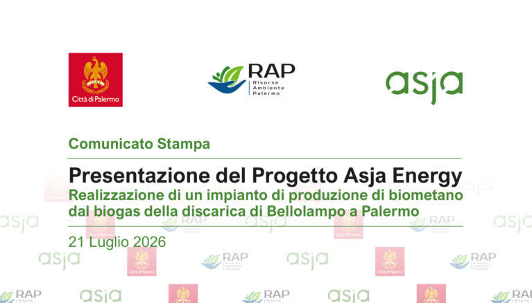 A Palermo il primo impianto di biometano da discarica della Sicilia